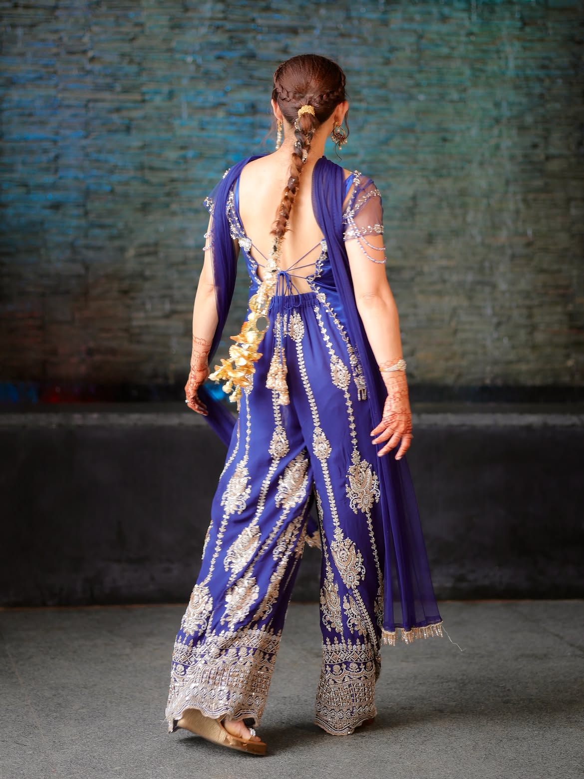 Sonalee Kulkarni Punjabi look