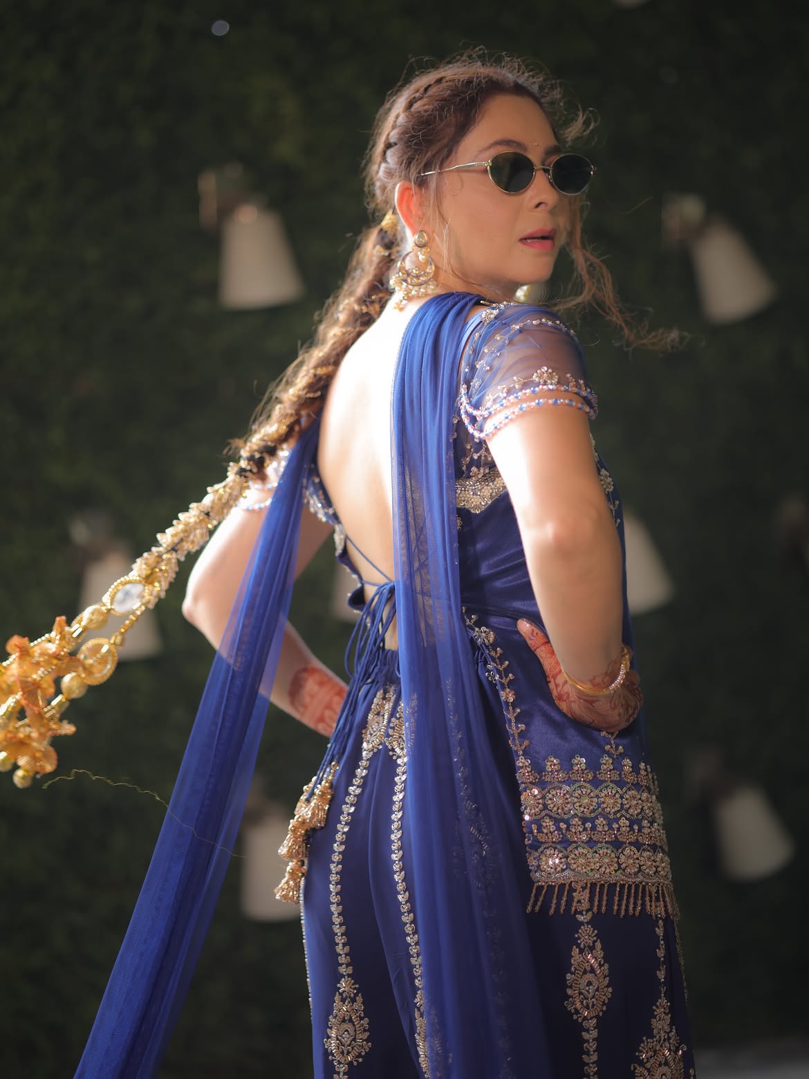 Sonalee Kulkarni Punjabi look
