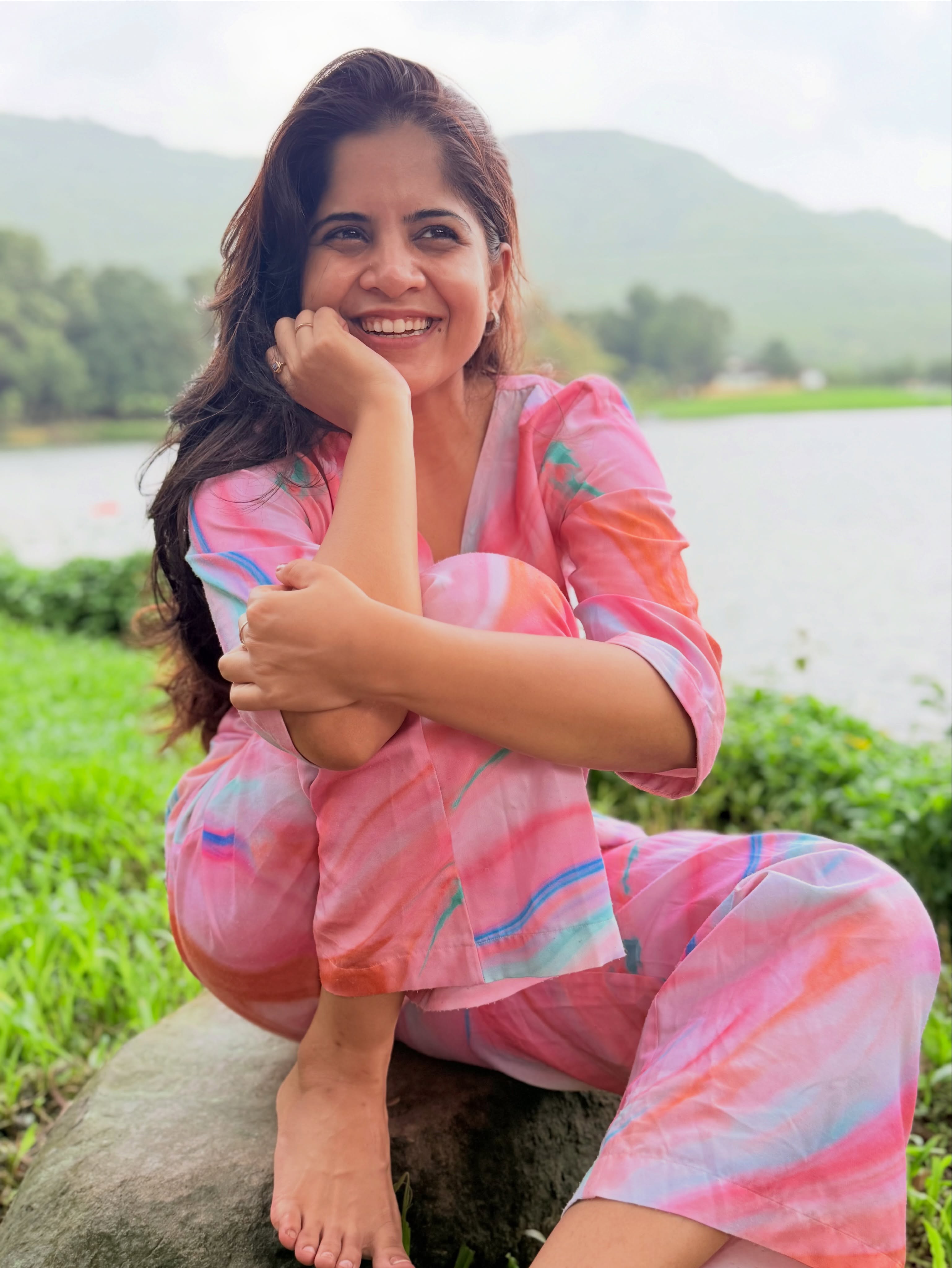 Amruta Deshmukh monsoon trip photo