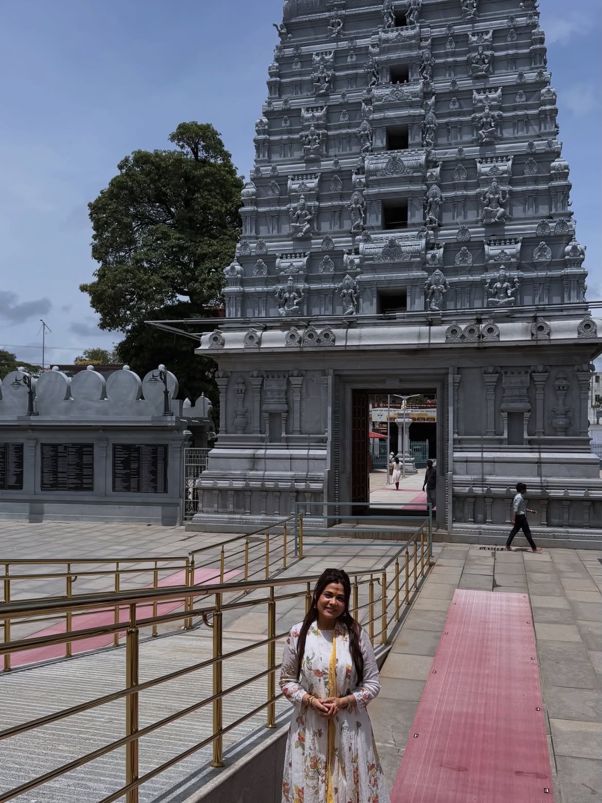 prarthana behere balaji temple visit