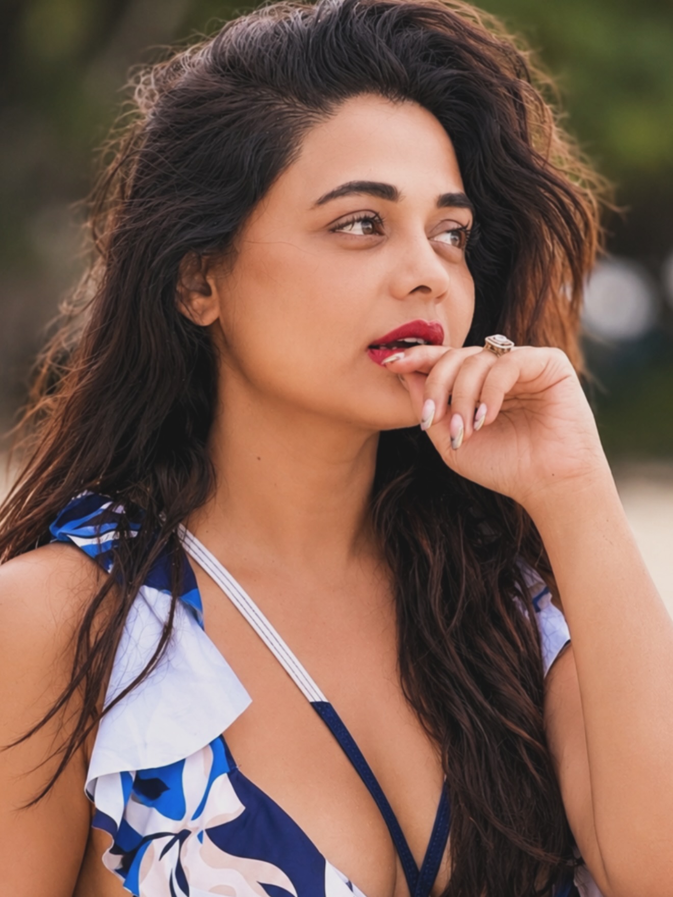 prarthana behere beach look