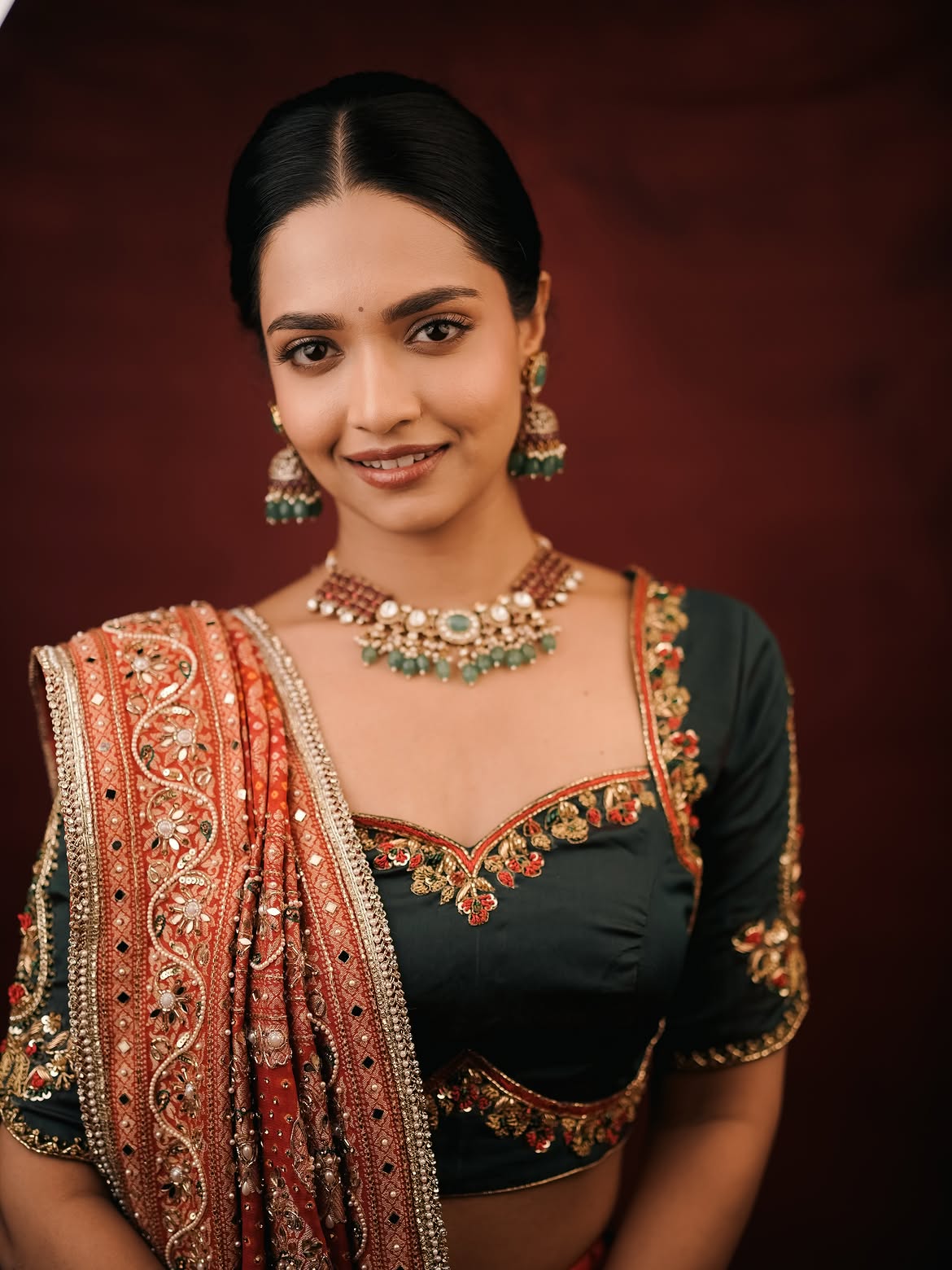 Vallari Viraj new saree look