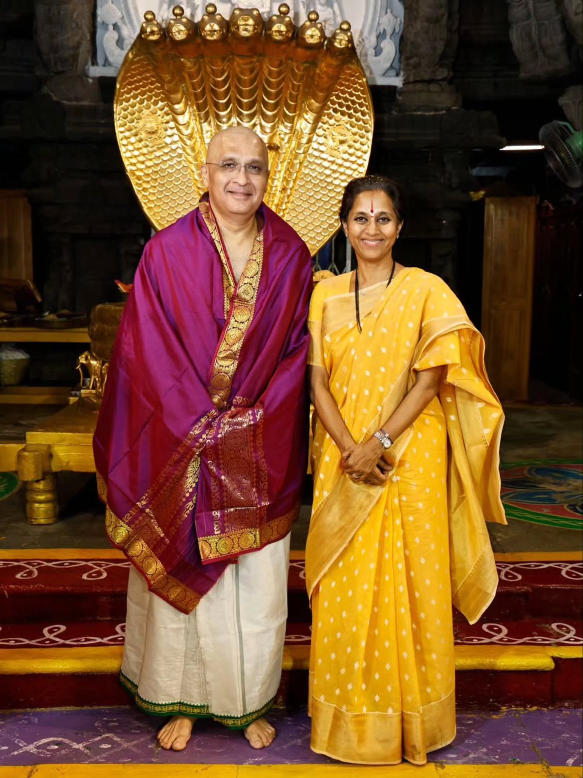 Supriya Sule Bhimashankar temple visit