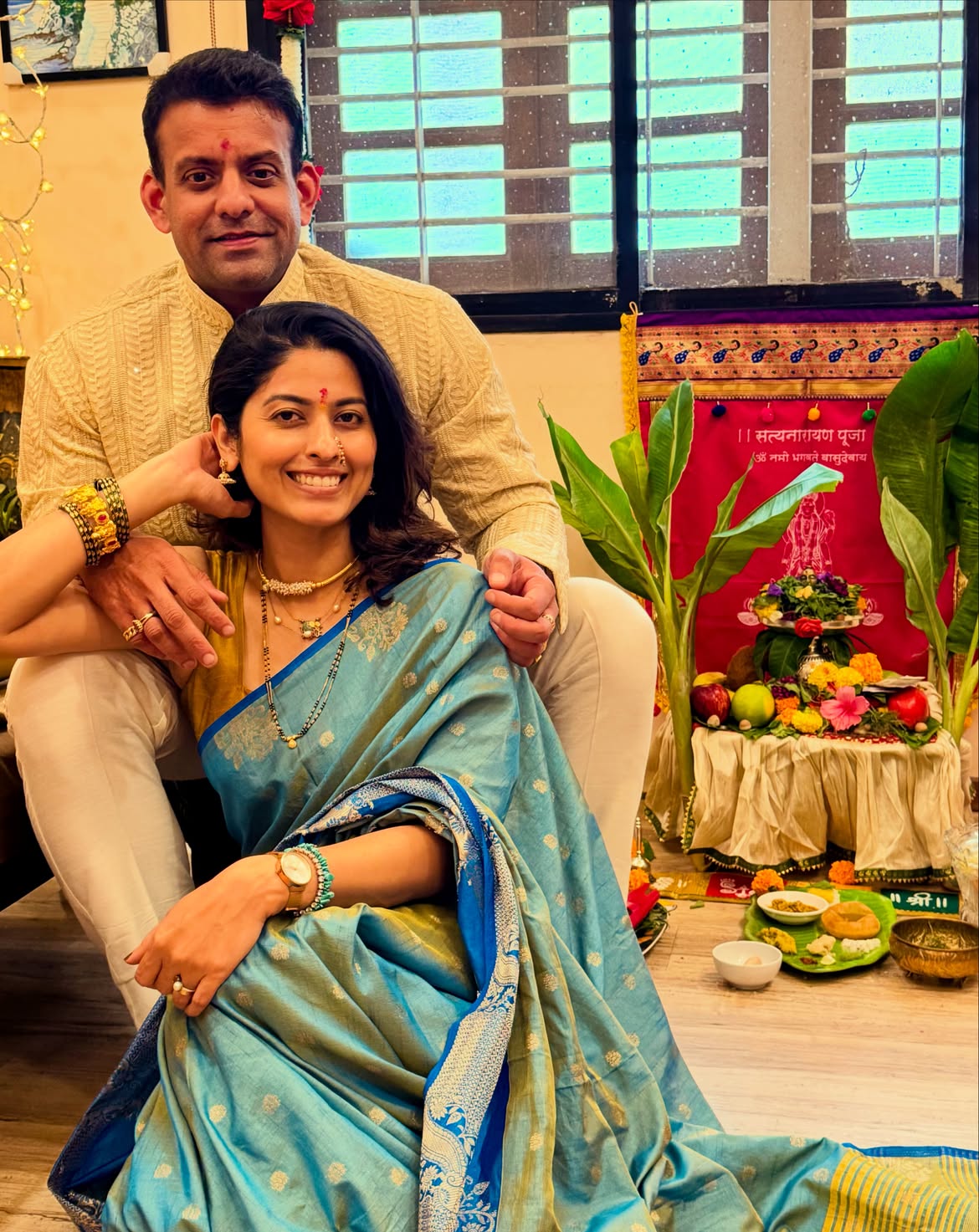Abhidnya bhave Satyanarayan puja photos