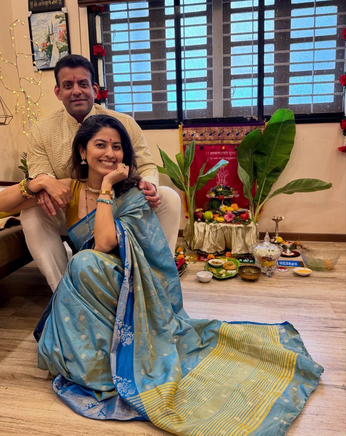 Abhidnya bhave Satyanarayan puja photos