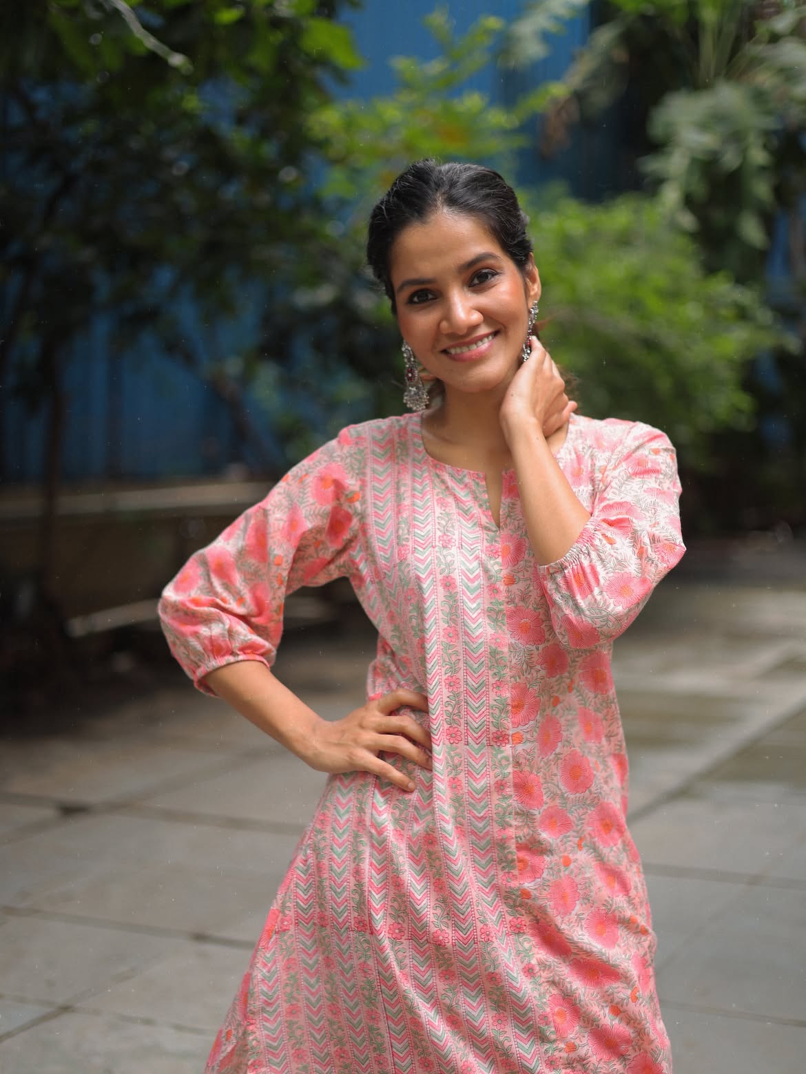 Akanksha Gade ethnic look