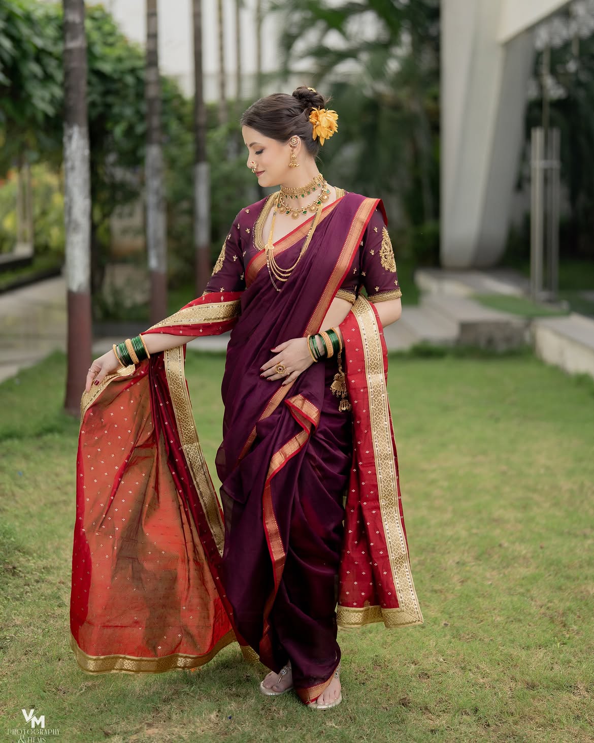 revati lele mangalagaur look