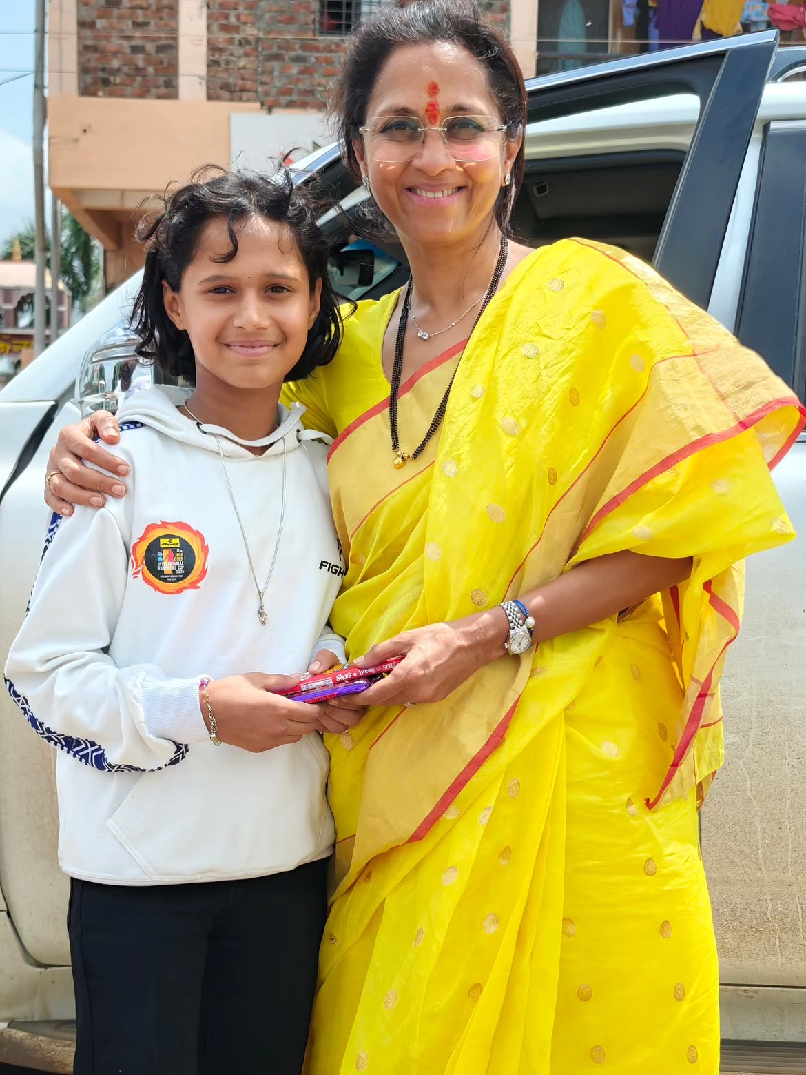Supriya Sule Bhimashankar temple visit