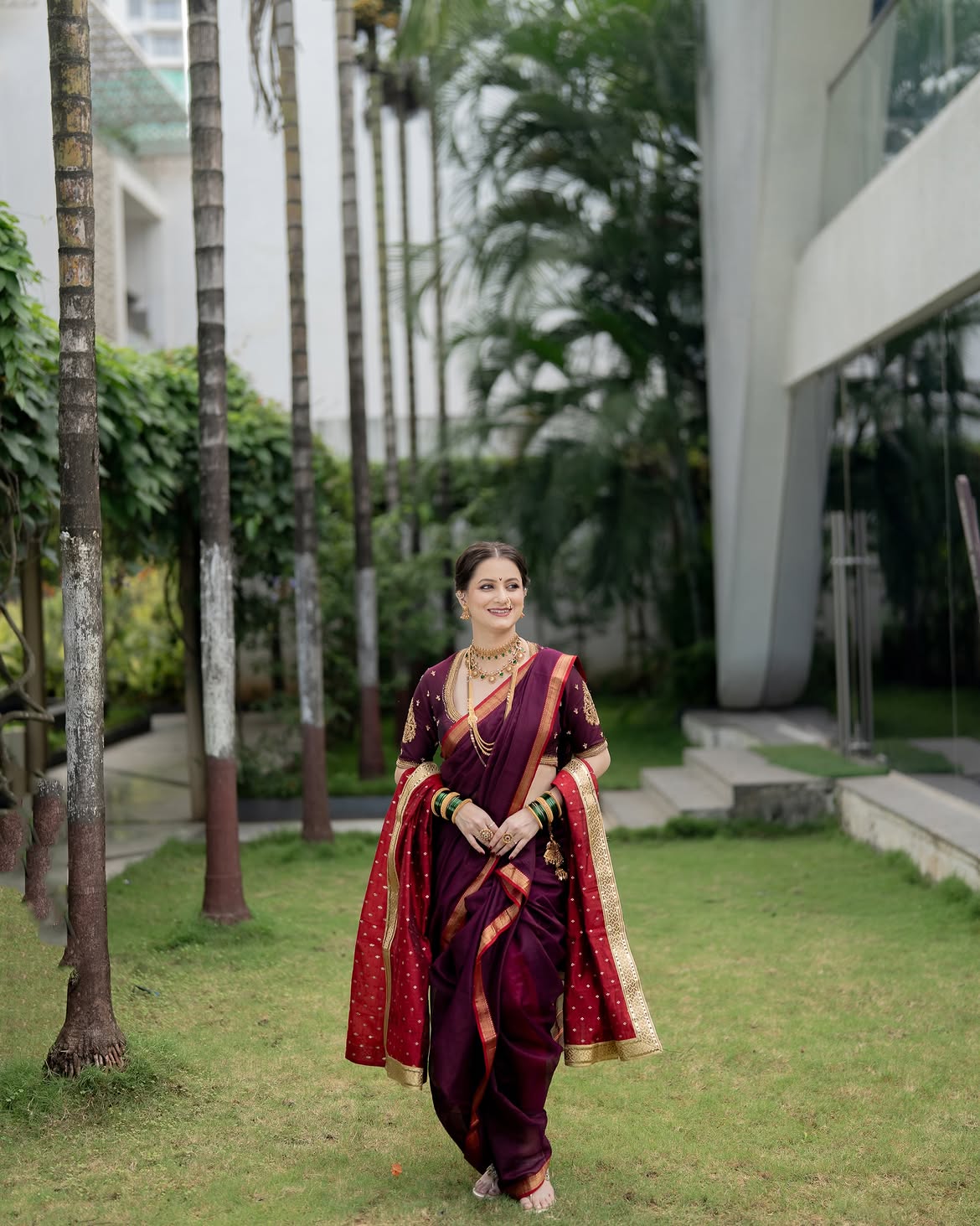 revati lele mangalagaur look