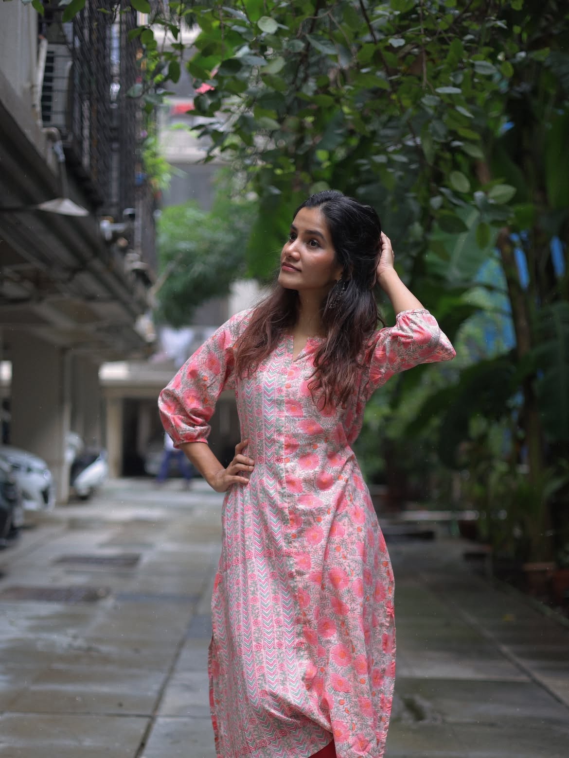 Akanksha Gade ethnic look