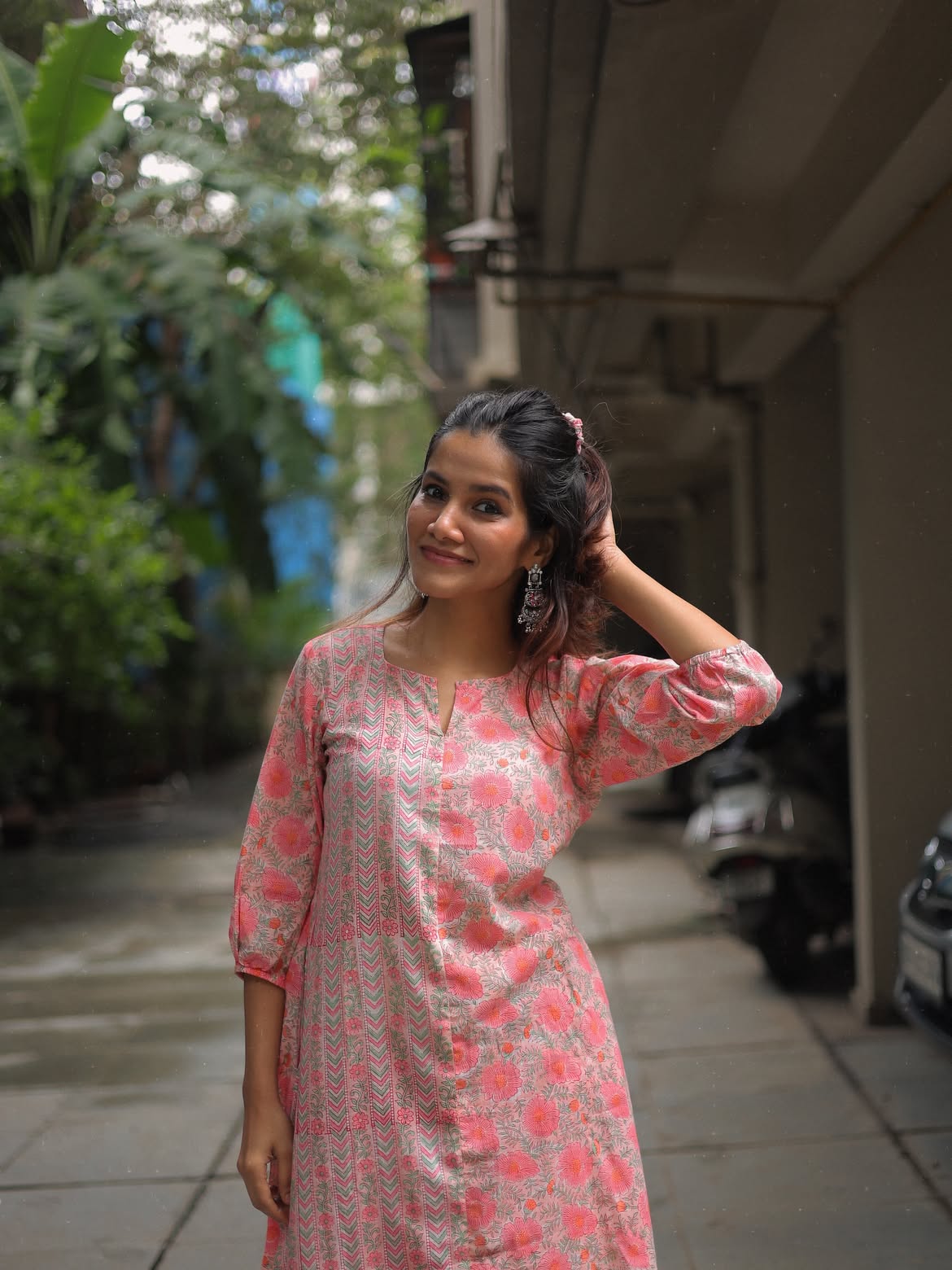 Akanksha Gade ethnic look