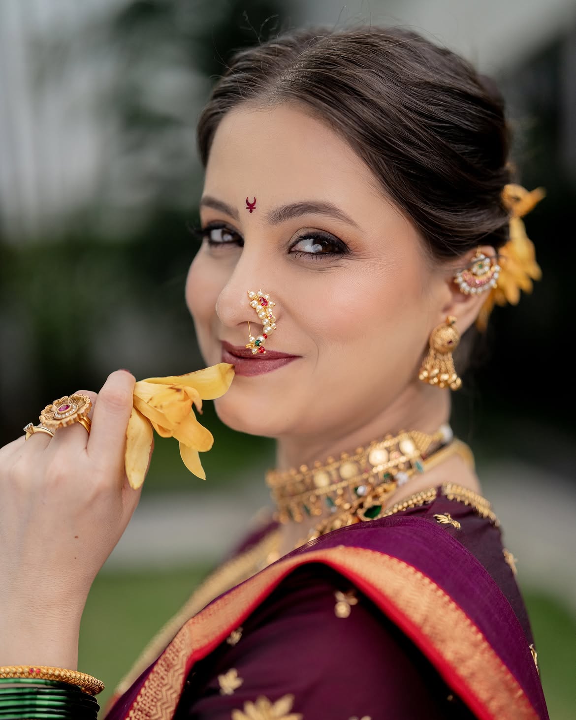 revati lele mangalagaur look