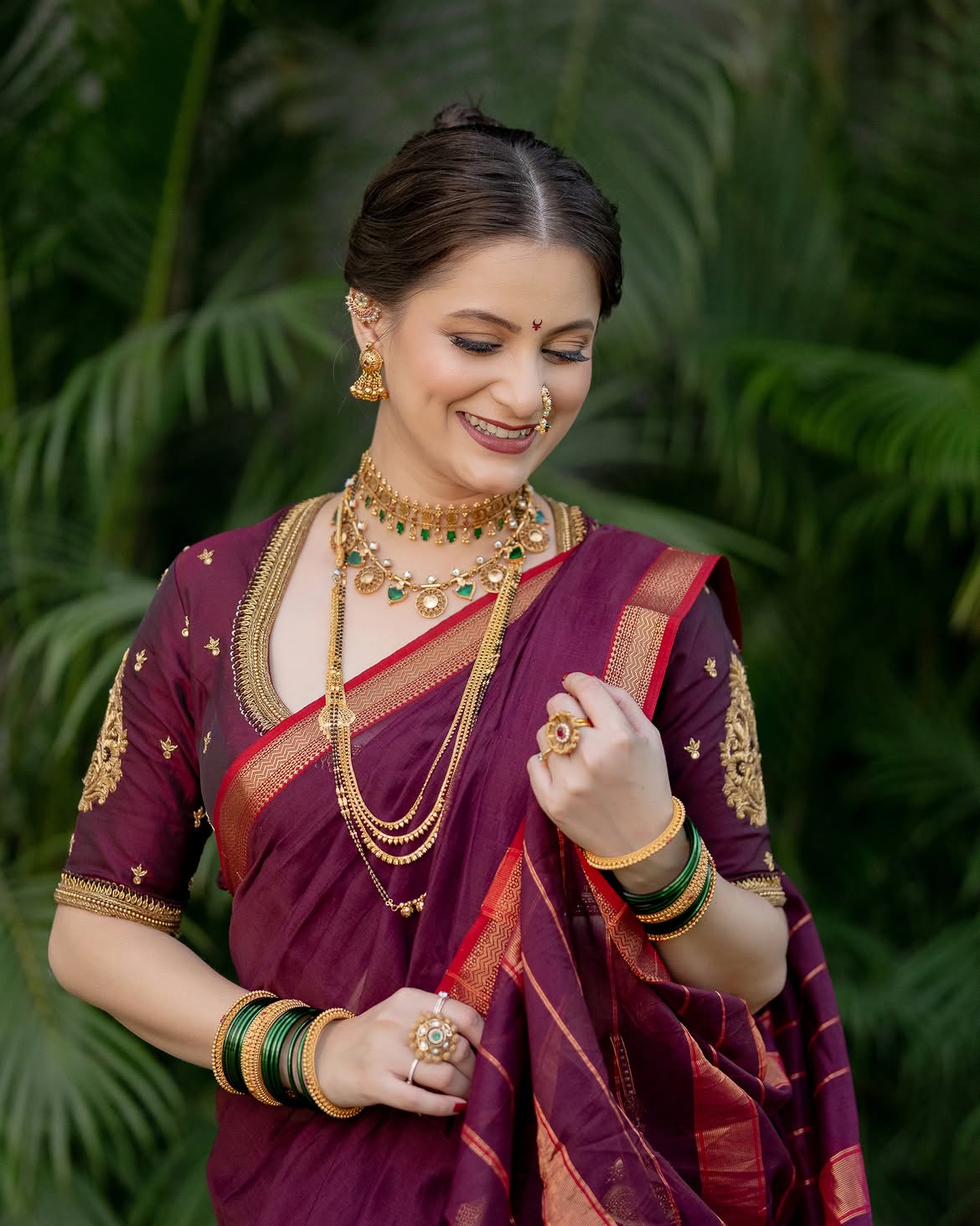 revati lele mangalagaur look