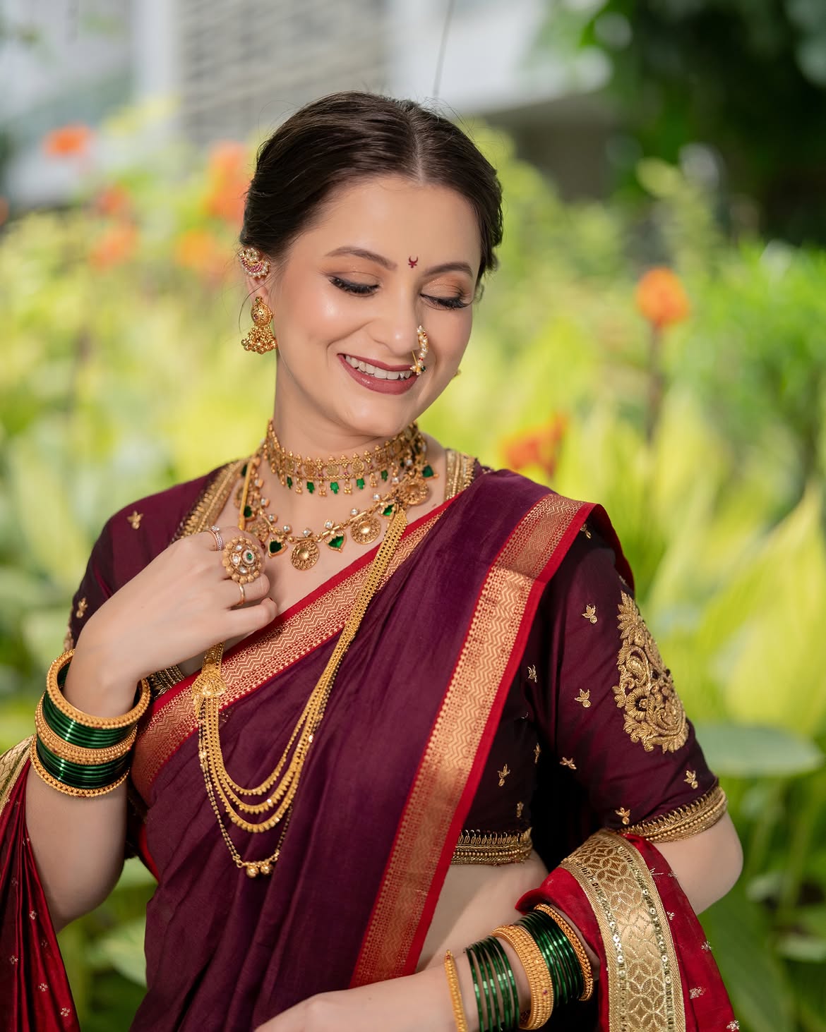 revati lele mangalagaur look