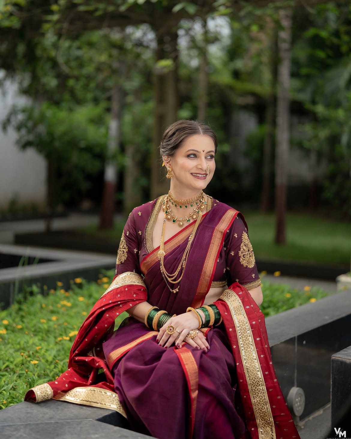 revati lele mangalagaur look