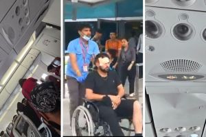 Air India Phuket Delhi Flight Turbulence news | Air India flight incident emergency landing | एअर इंडिया विमान टर्ब्युलन्स घटना फुकेत दिल्ली | हवेत ३०० फूट खाली आलेले एअर इंडिया विमान