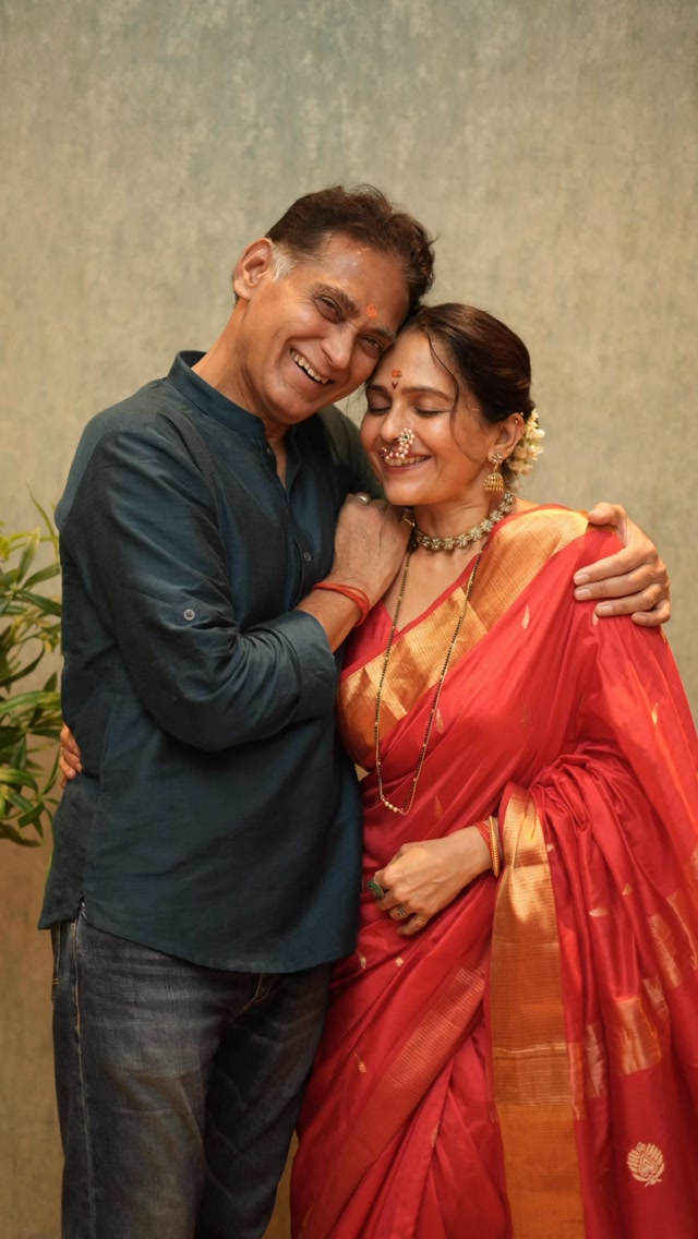 Aishwarya Narkar Avinash Narkar Romantic Photoshoot