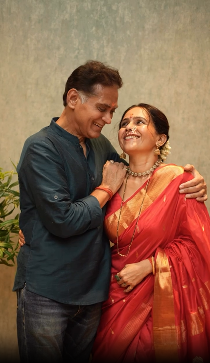 Aishwarya Narkar Avinash Narkar Romantic Photoshoot