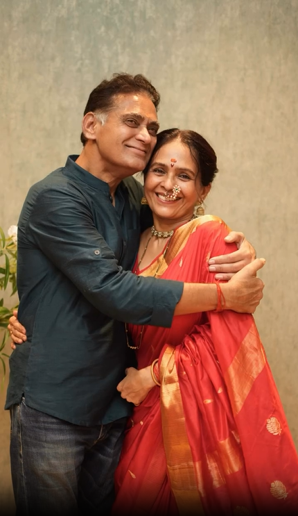Aishwarya Narkar Avinash Narkar Romantic Photoshoot