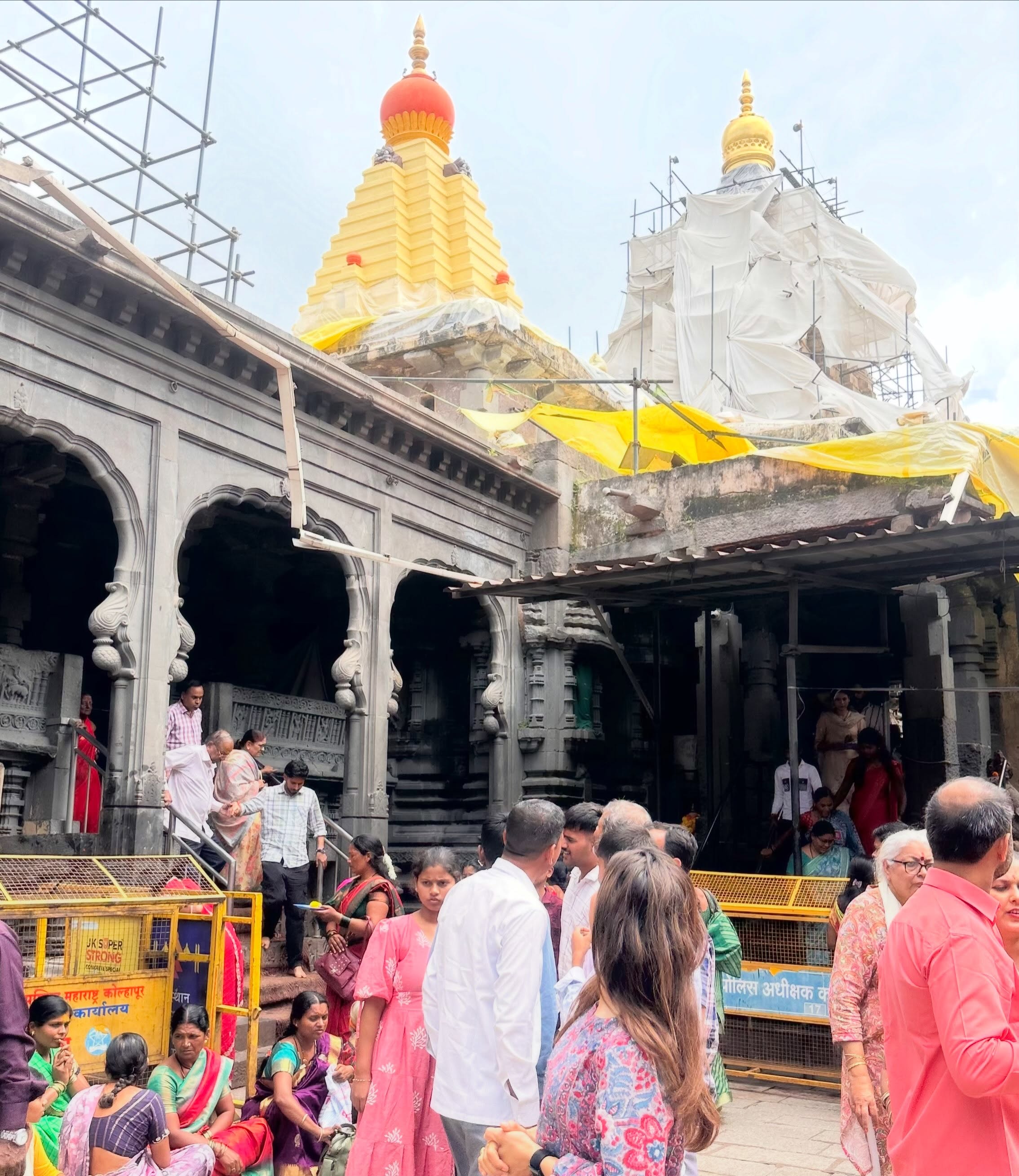 Anaghaa Bhagare Shree Ambabai Mahalaxmi Temple Kolhapur