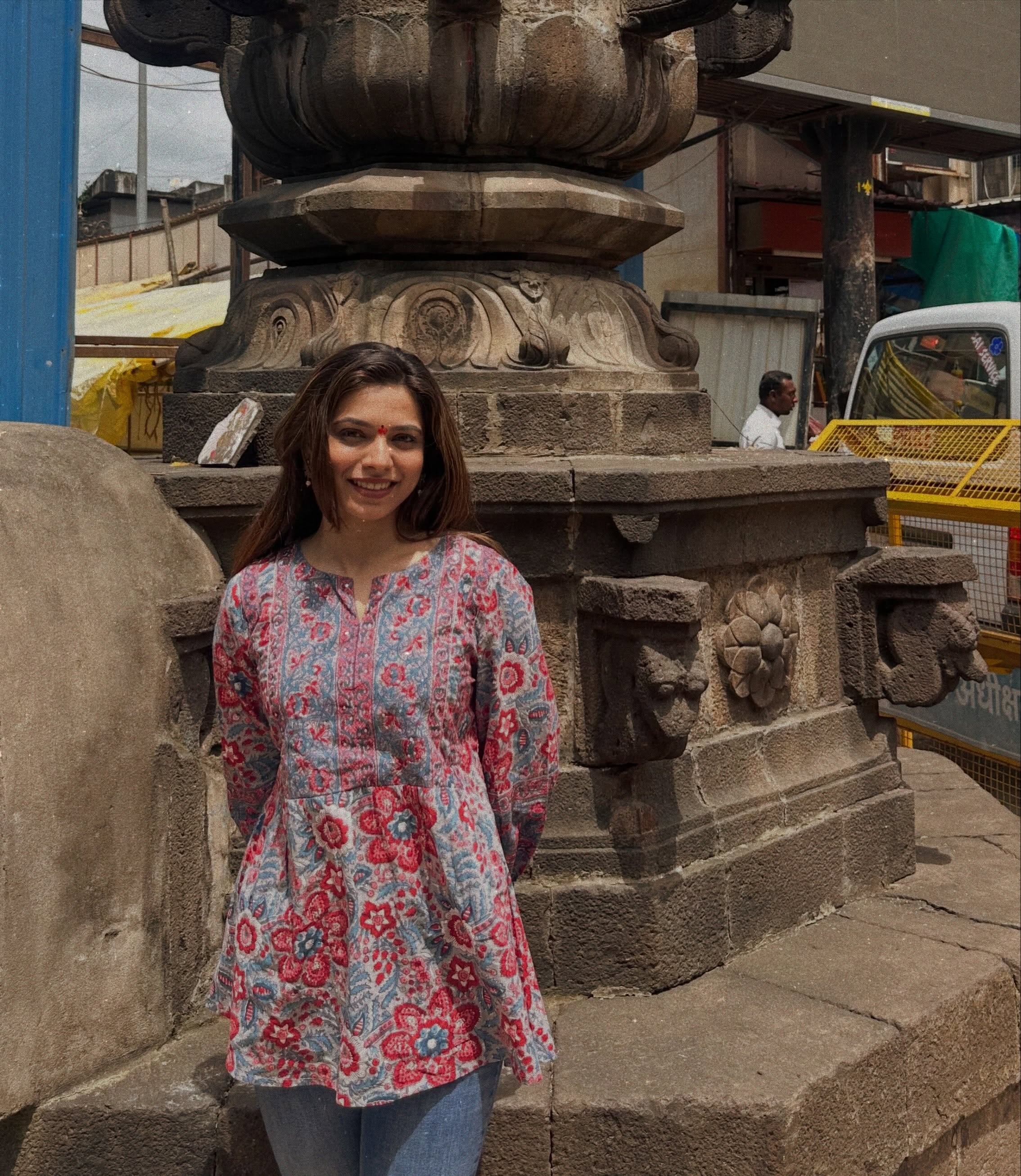 Anaghaa Bhagare Shree Ambabai Mahalaxmi Temple Kolhapur