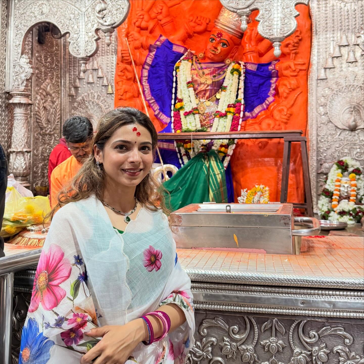 Anaghaa Bhagare Shree Ambabai Mahalaxmi Temple Kolhapur