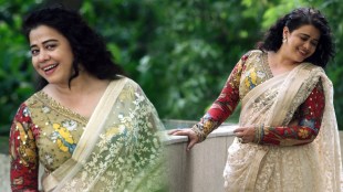 Anita Date Kelkar Saree Look