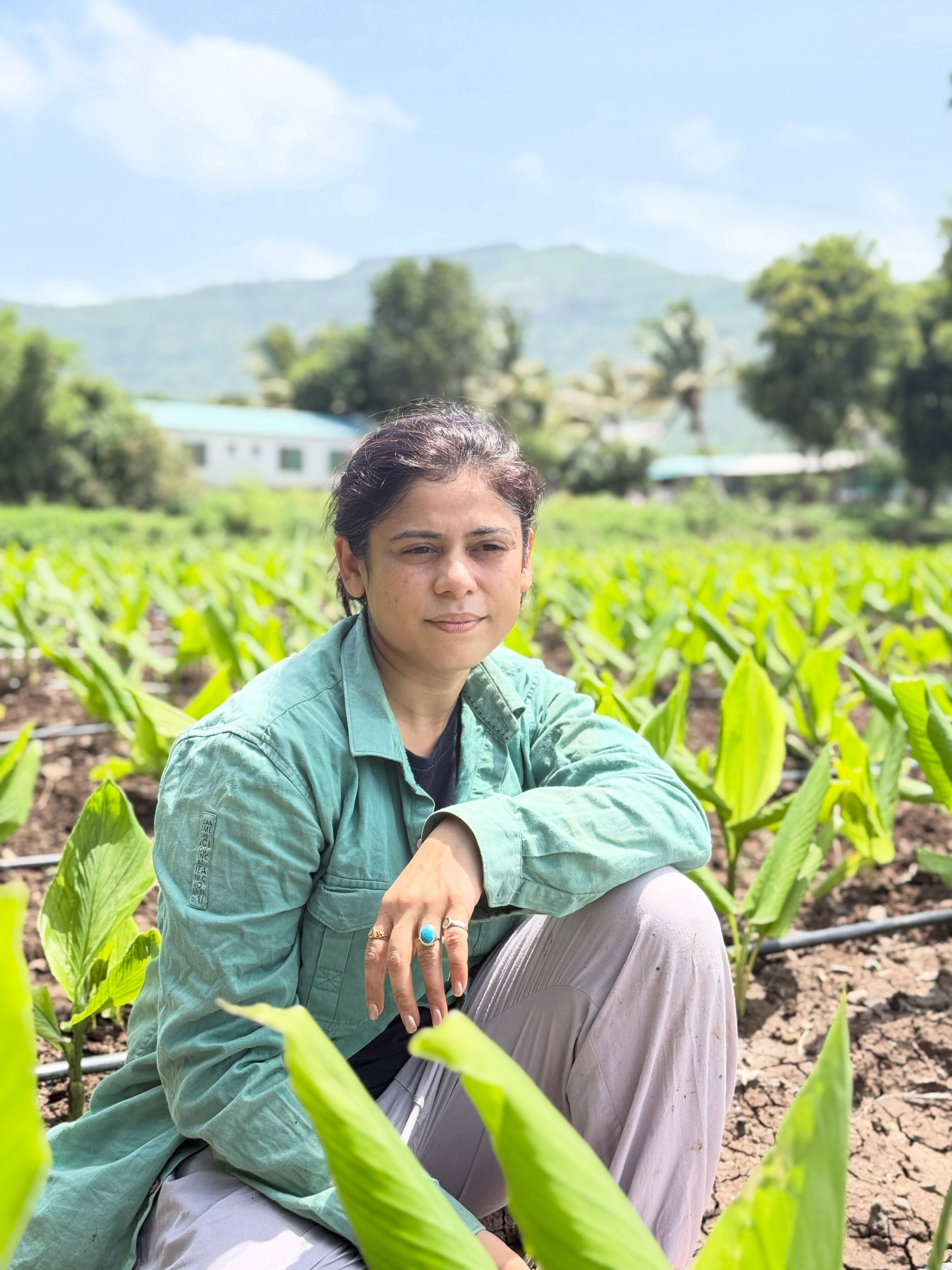Ashvini Mahangade Photoshoot At Farm
