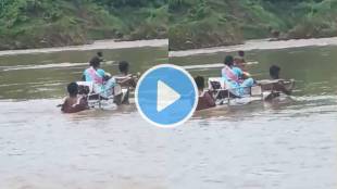Telangana flood rescue | Asifabad pregnant woman carried on stretcher | Kerameri Kolam Guda heavy rainfall | Tribal village road connectivity issue