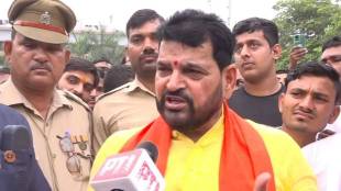 Brij Bhushan Sharan Singh statement | Brij Bhushan Singh wrestlers controversy | Vinesh Phogat news | BJP leader Brij Bhushan news Marathi