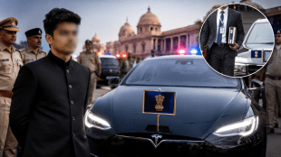 Fake IAS Officer Bihar arrested with Tesla car | Ajit Doval undercover agent claim in Bihar fraud case | बिहारमध्ये बनावट IAS अधिकारी मनीष गुप्ता अटक टेस्ला कार जप्त | राष्ट्रीय सुरक्षा सल्लागार अजित डोभाल गुप्तहेर दावा खगरिया पोलीस कारवाई