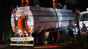 Chembur Benzene Leakage News | Mumbai Fire Brigade Chemical Tanker Action | Mahul Road Chembur Chemical Leak | Mumbai Civic News Today