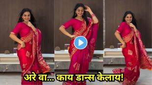 Bhabhi performing an energetic dance on Chunari Chunari song in a viral social media video