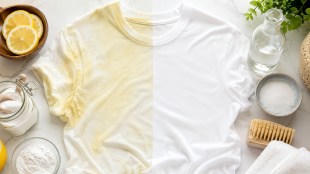DIY Hacks For Yellow Stains From Clothes