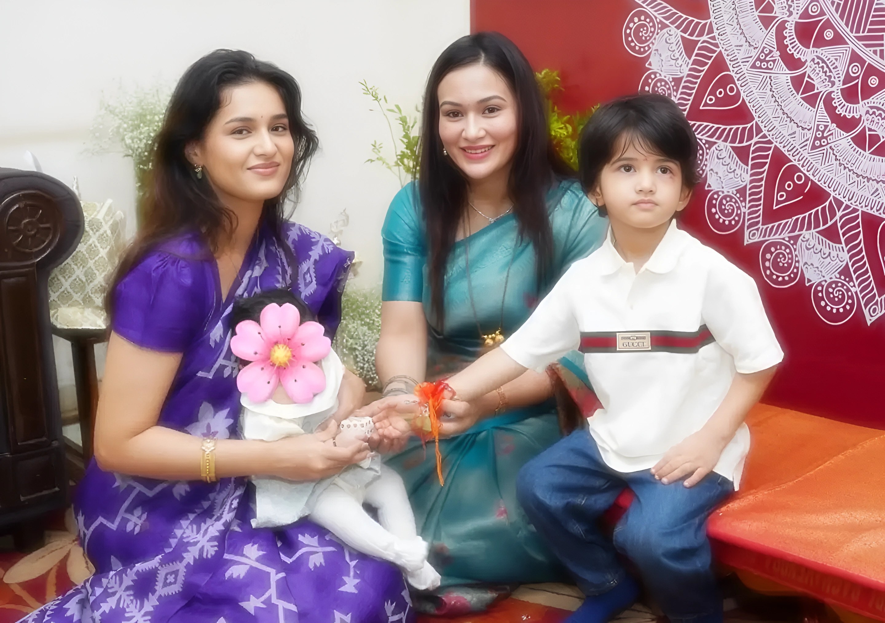 Dhananjay Mahadik Family Rakshabandhan Celebration