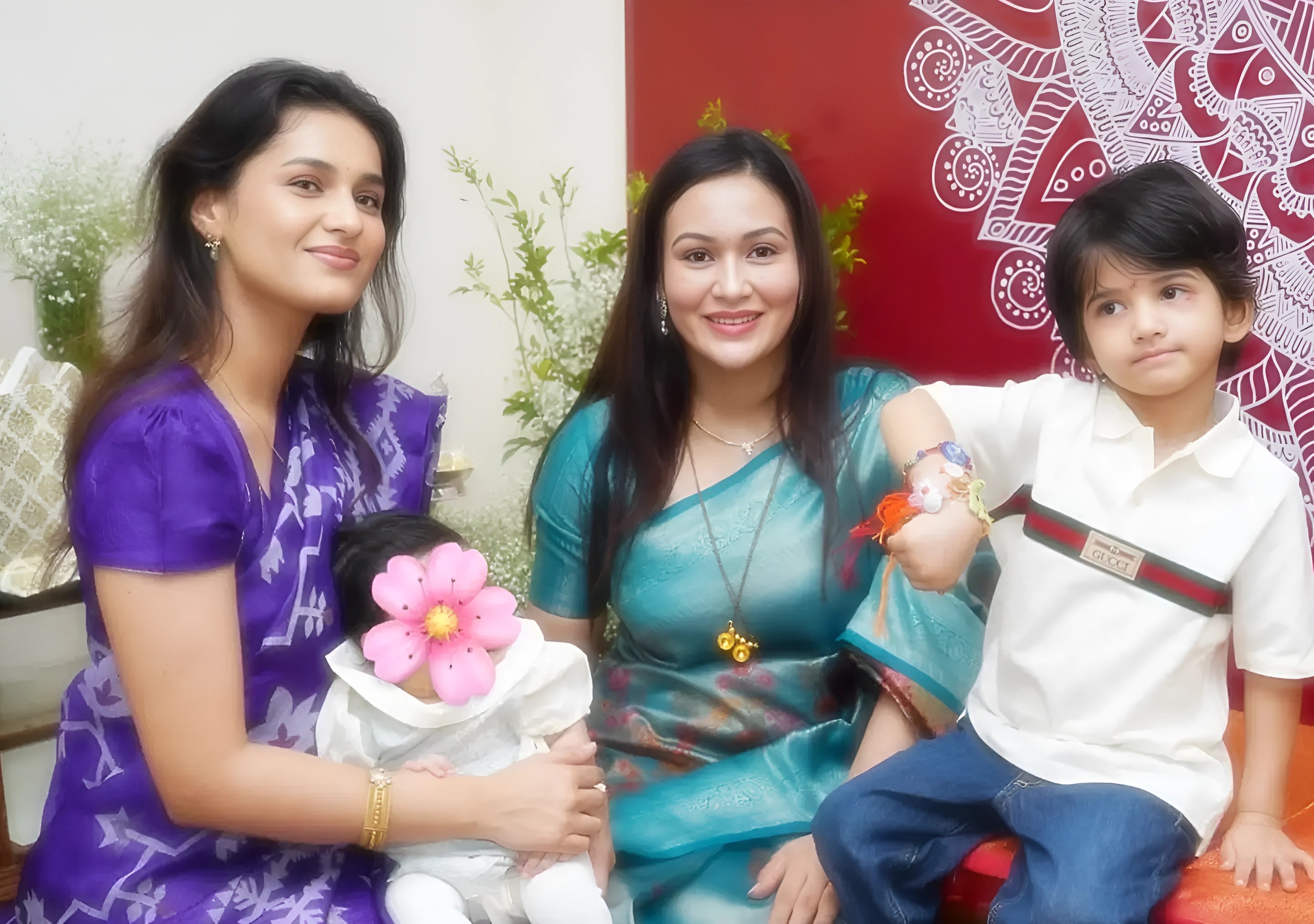 Dhananjay Mahadik Family Rakshabandhan Celebration