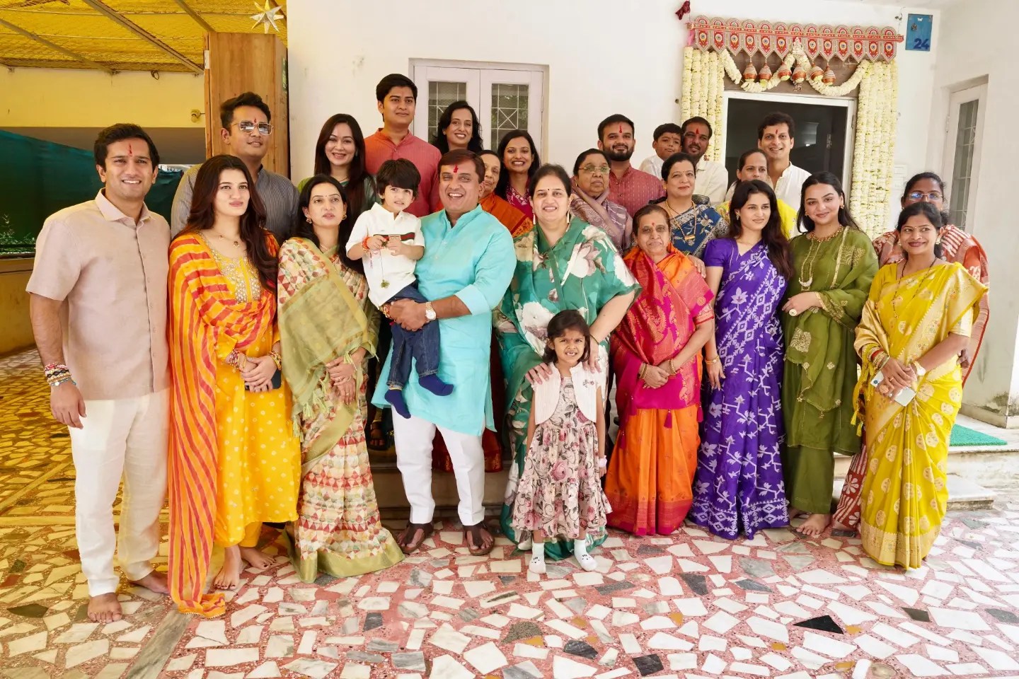 Dhananjay Mahadik Family Rakshabandhan Celebration