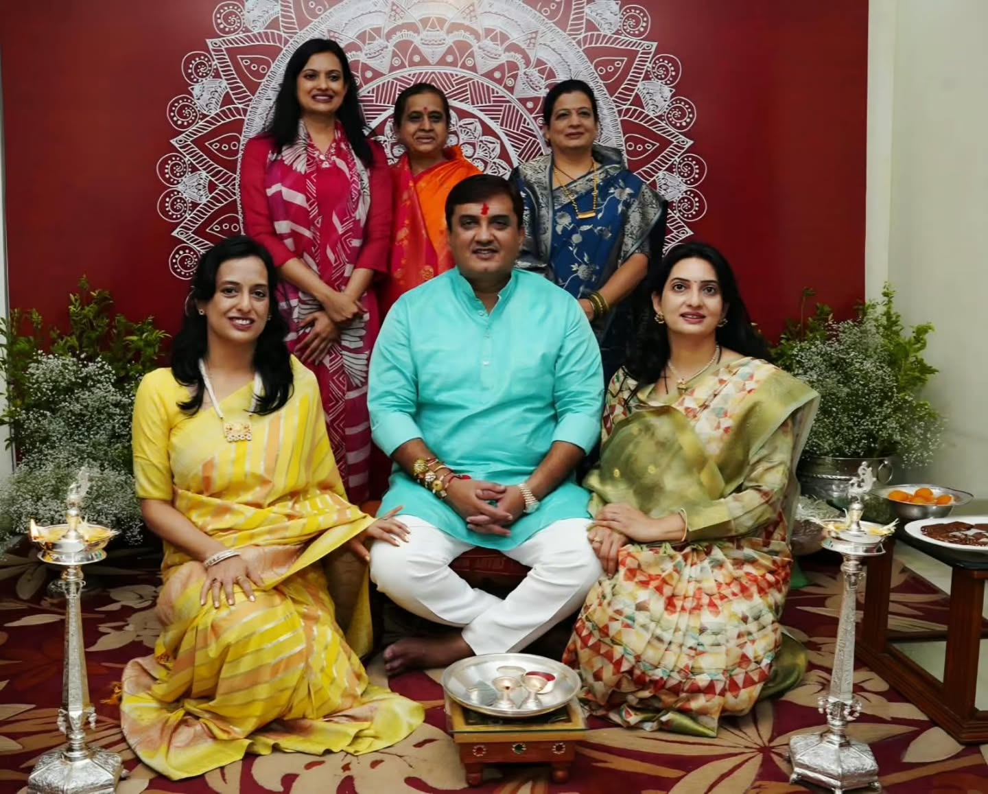 Dhananjay Mahadik Family Rakshabandhan Celebration