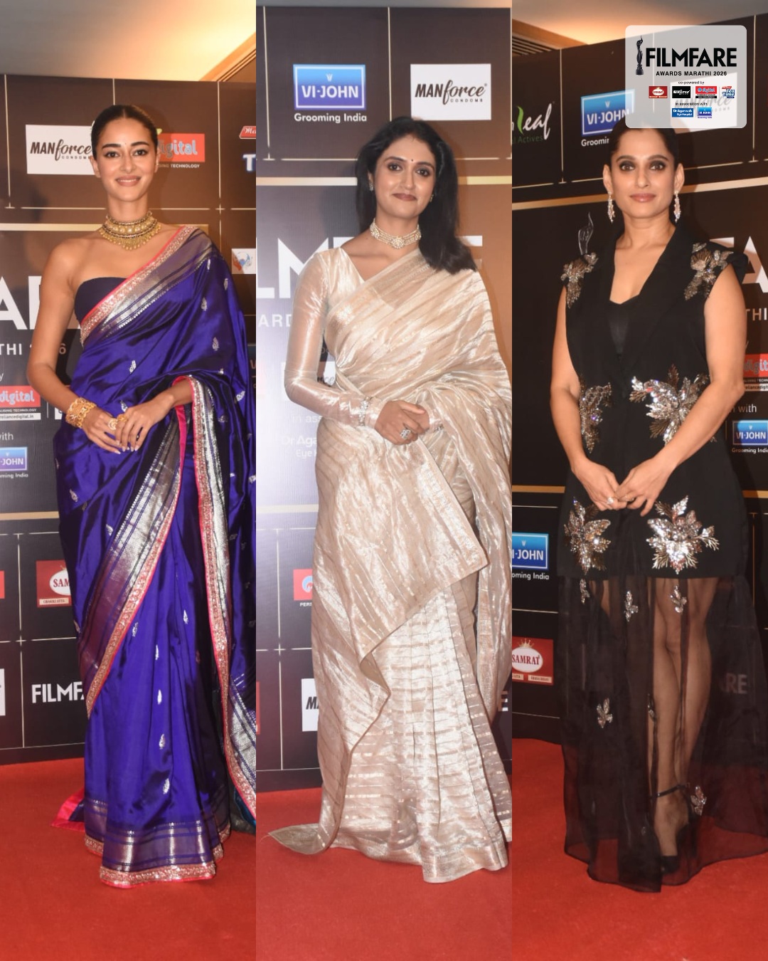 Filmfare Awards Marathi 2026 Actress Look
