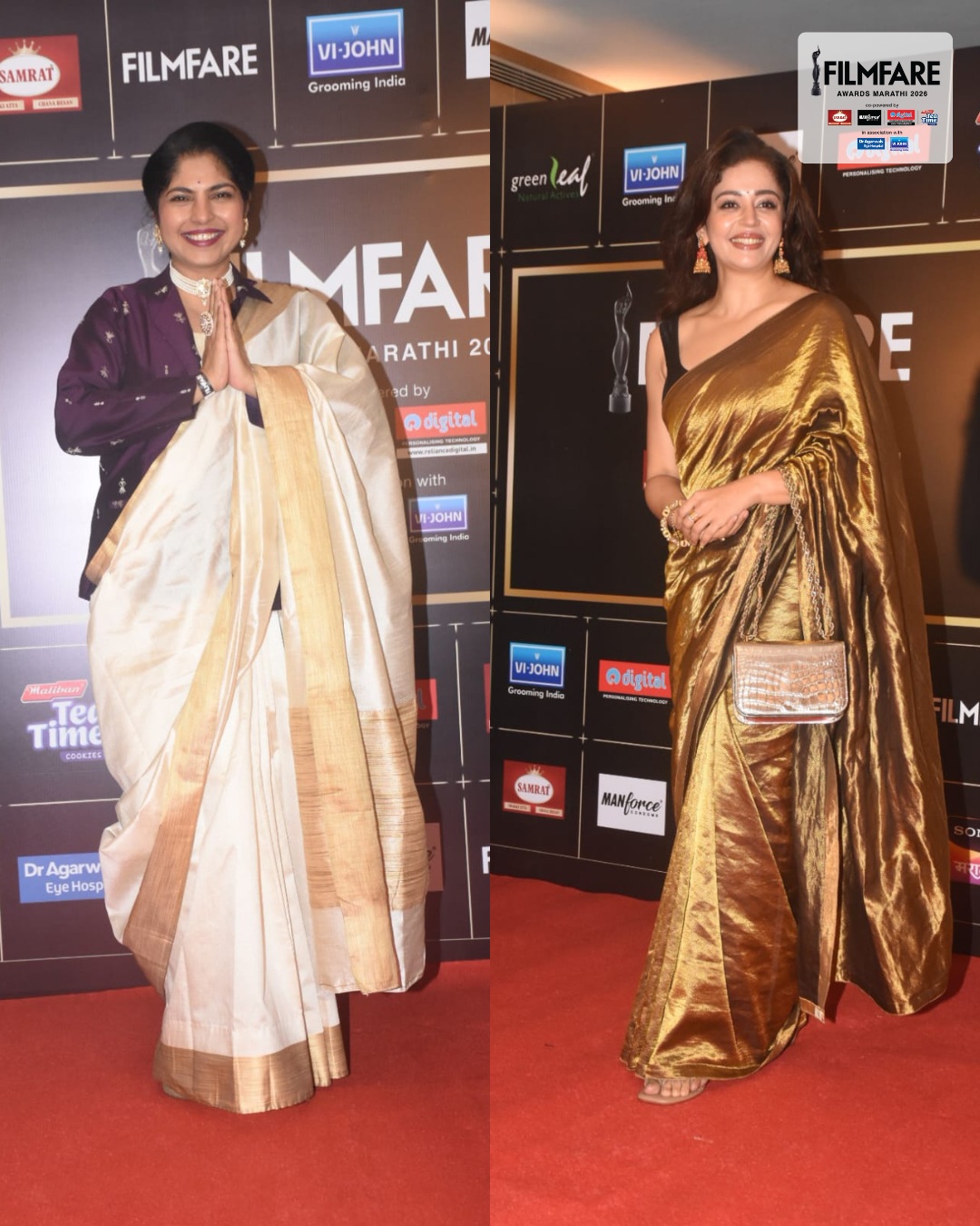 Filmfare Awards Marathi 2026 Actress Look
