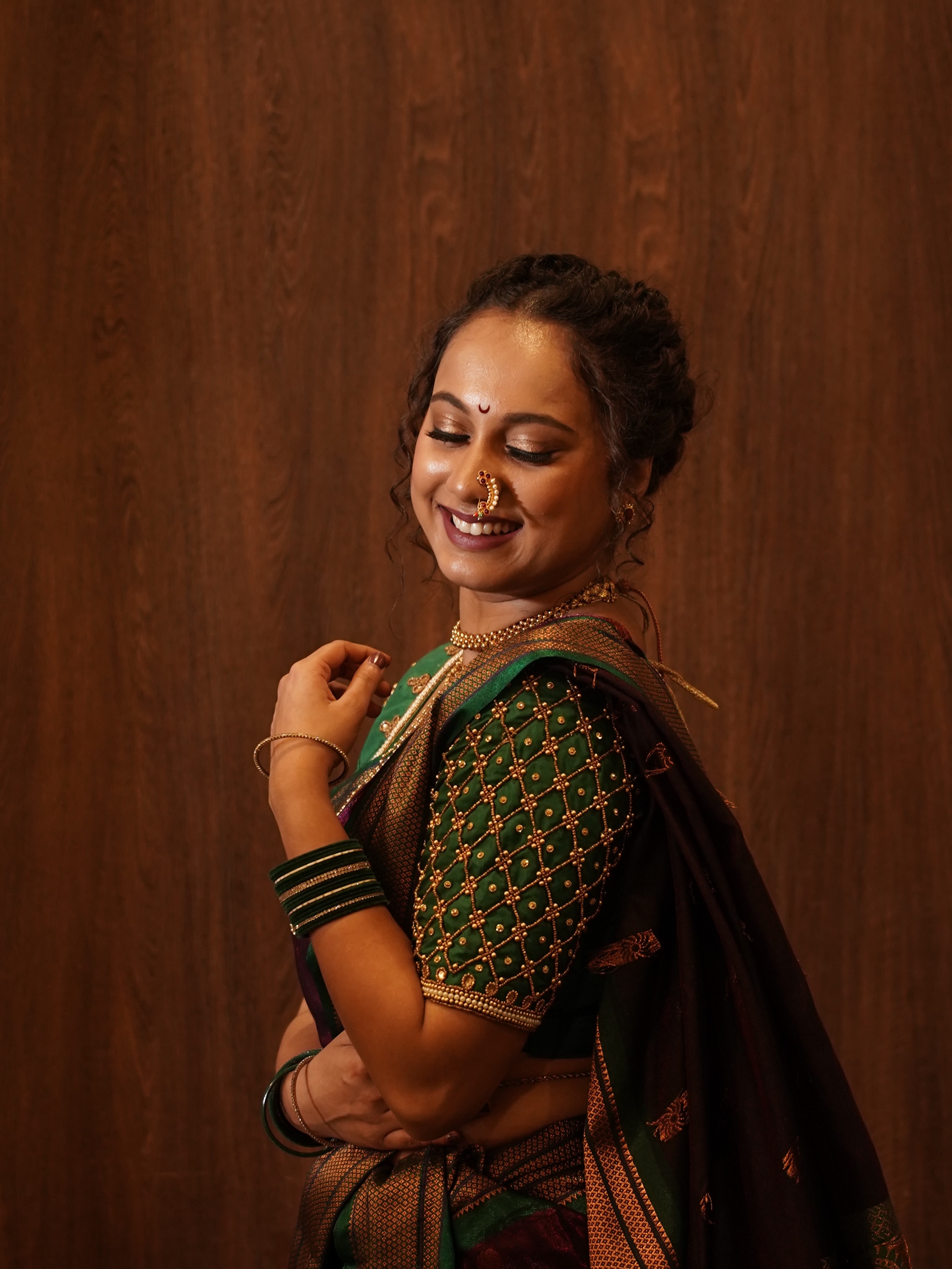 Gauri Ingawale Mangalagauri Look 2026