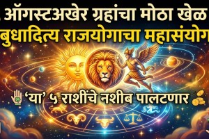 Budhaditya Rajyog 2026 | Sun Mercury Conjunction Leo | Horoscope Predictions Marathi | Rashibhavishya Aug 2026