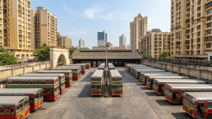 BEST Bus Depot Redevelopment Mumbai | BMC Approves 23 BEST Depots Commercialization | Mumbai Civic News | BEST Bus Depot PPP Model Proposal