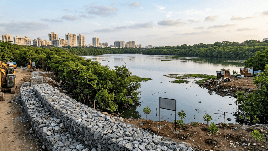 kandivali-charkop-lake-beautification-bombay-high-court-order-encroachment-removal-suburban-collector kandivali-charkop-lake-beautification-bombay-high-court-order-encroachment-removal-suburban-collector