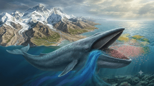 Blue Whale Evolution Himalaya Collision Ocean Effect scientific process | How Himalayan erosion affected ocean food chain and whale gigantism | ब्लू व्हेल उत्क्रांती आणि हिमालय निर्मिती वैज्ञानिक संबंध | टेथिस महासागर आणि सागरी अन्नसाखळी बदल
