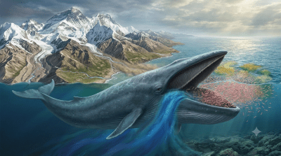 Blue Whale Evolution: ब्लू व्हेलच्या महाकाय आकारास हिमालय खरंच ठरला का कारणीभूत?