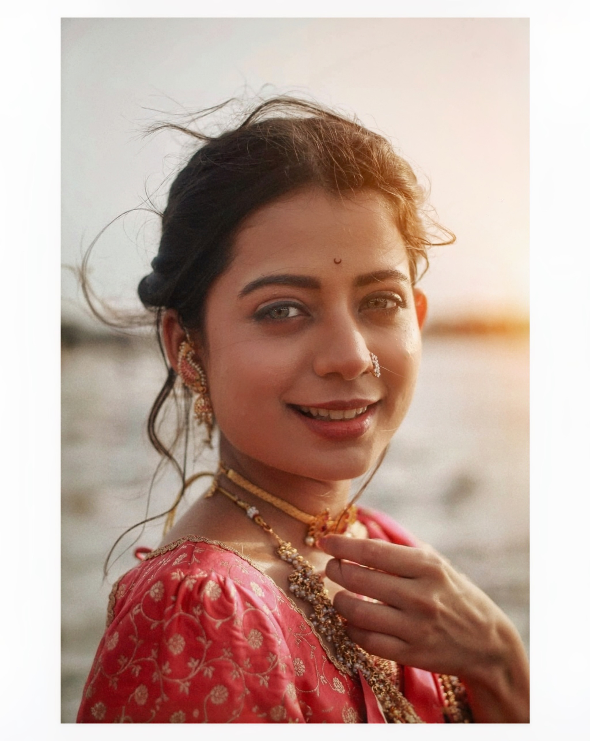 Jaaee Khandekar Saree Look Photoshoot