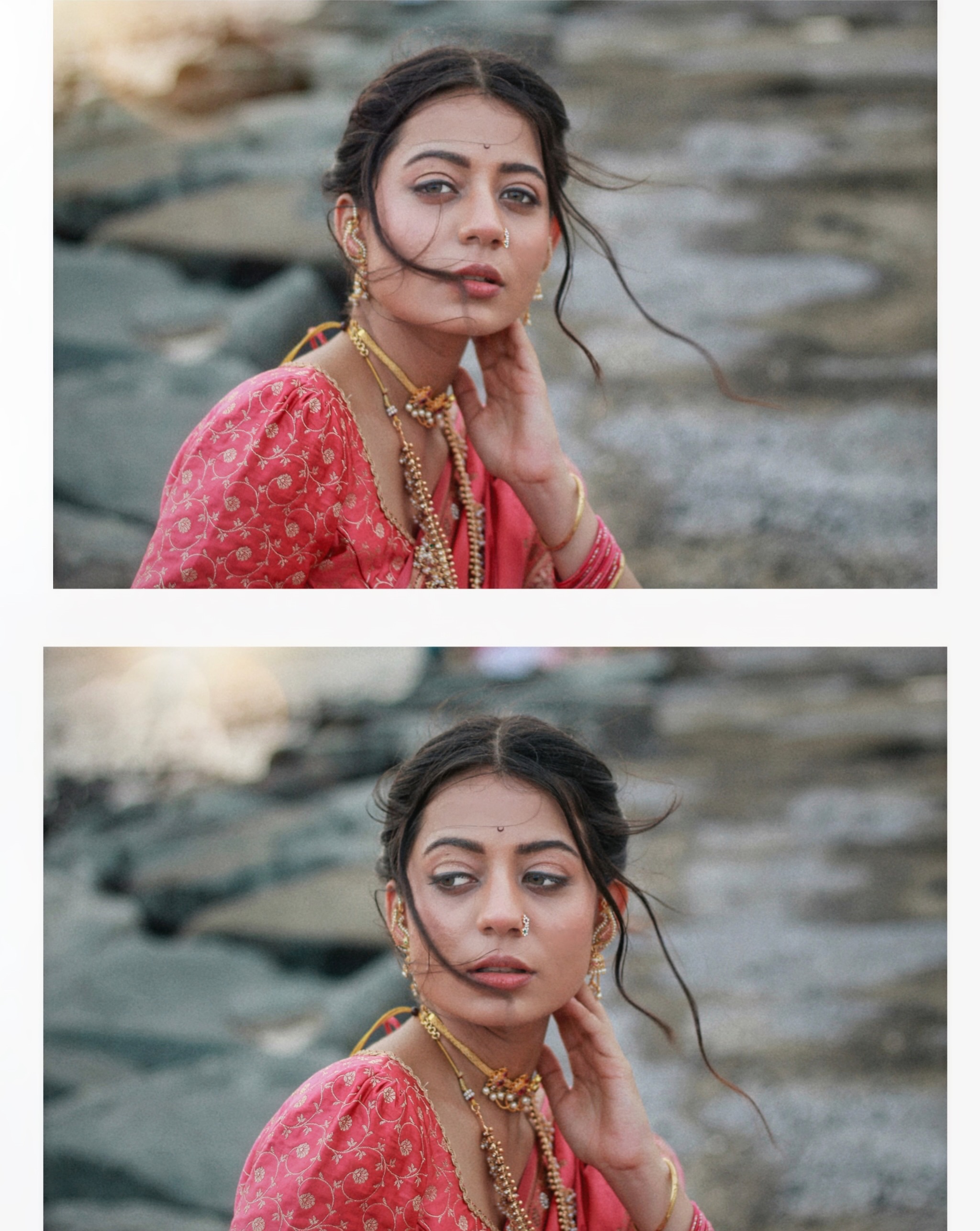Jaaee Khandekar Saree Look Photoshoot