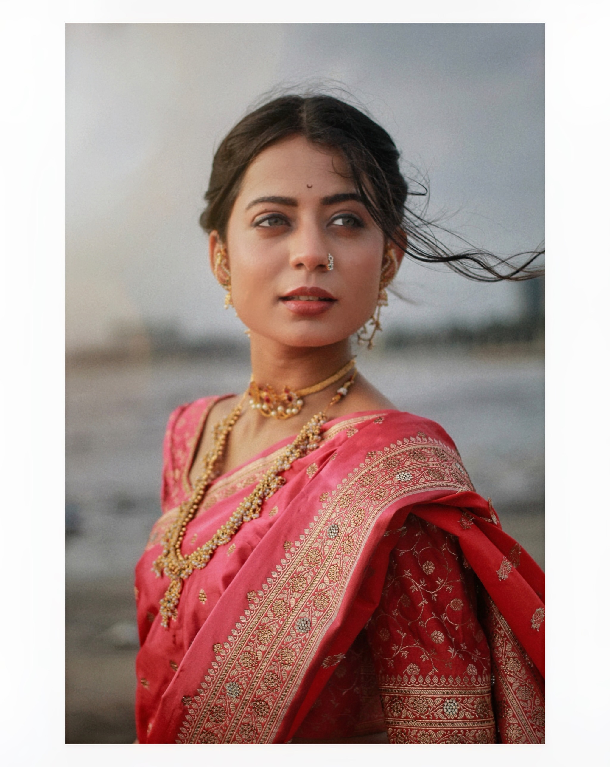 Jaaee Khandekar Saree Look Photoshoot