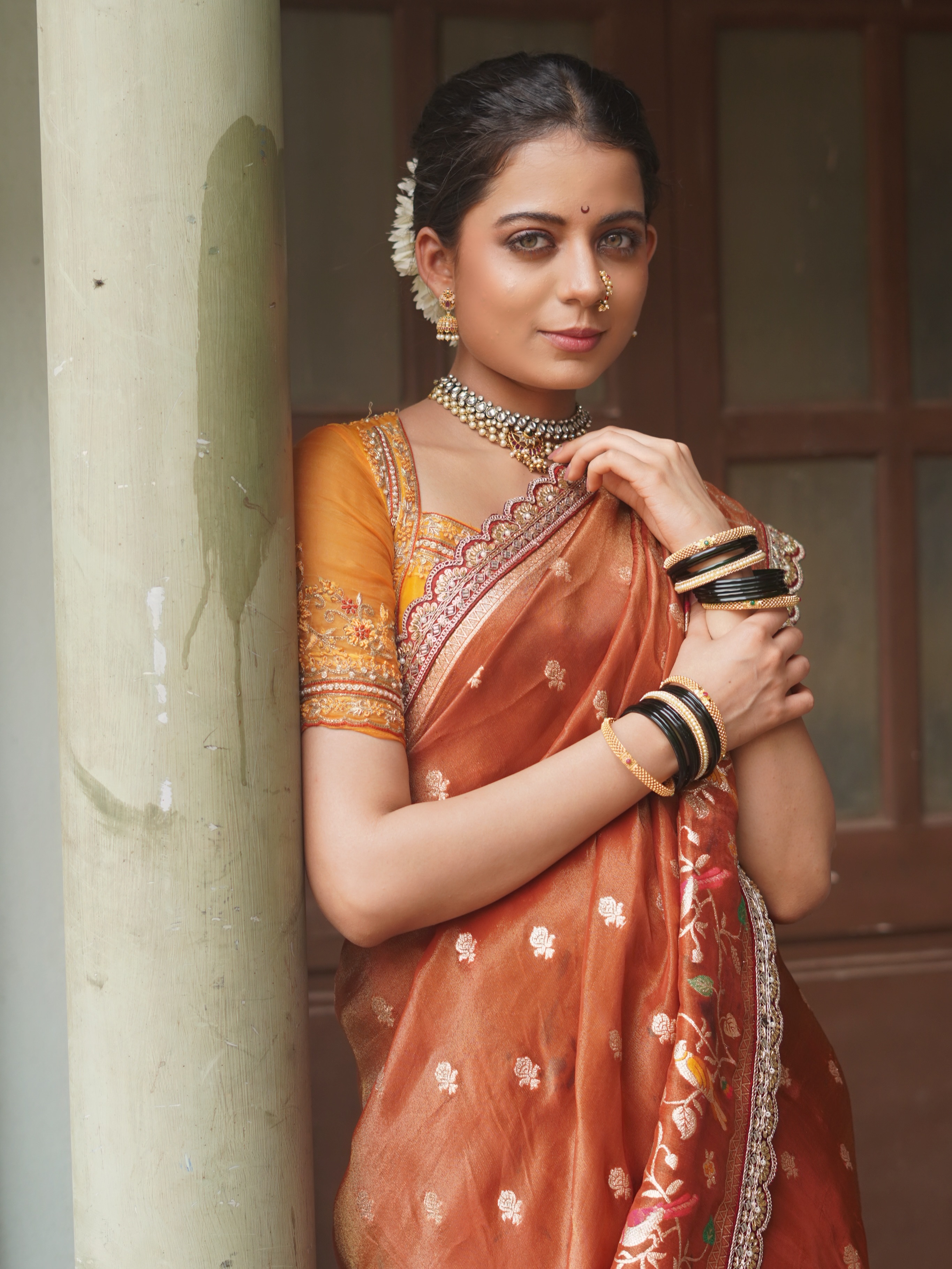 Jaaee Khandekar Saree Look Photoshoot